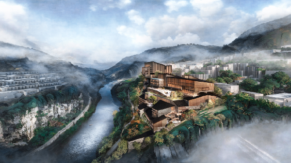 古藺國際建筑設計競賽結果，四家方案展示