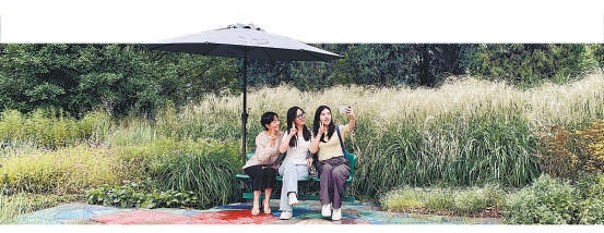 綠色閱兵觀禮椅“落戶”6家公園