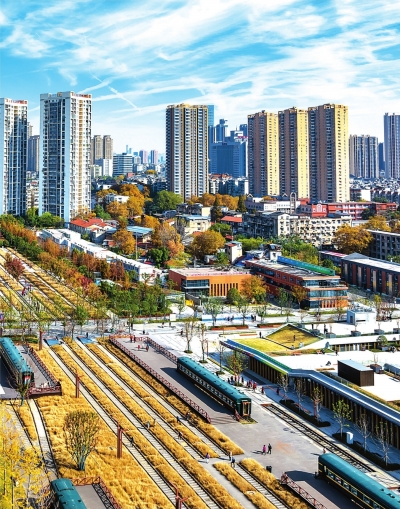 武漢：鐵路工業(yè)遺存成文化公園