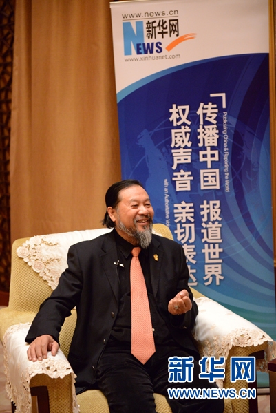 《黃河母親文化公園》項目總策劃、總設計師遙遠先生接受專訪