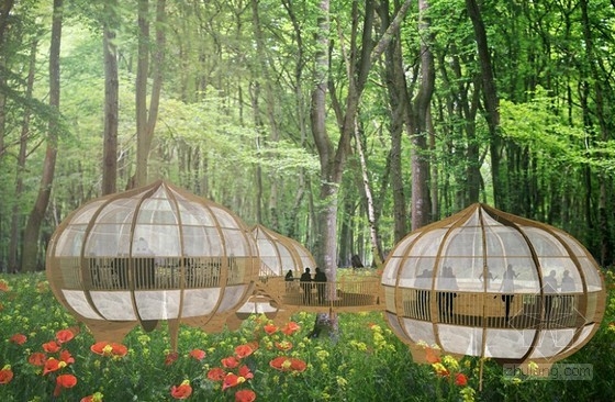 高科技樹屋 規劃設計 中國風景園林網