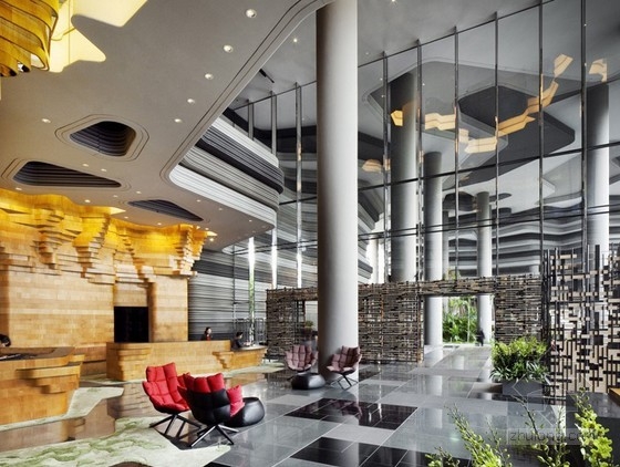 WOHA事務所設計的新加坡垂直花園塔