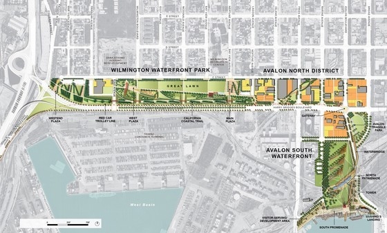 Saskai事務所設計的洛杉磯濱水公園