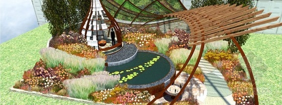 2013切爾西花展作品——斯托克城市傳說(shuō)的化身