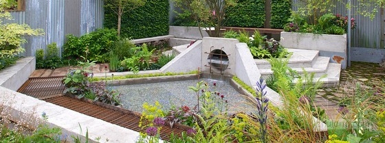 2013切爾西花展金獎:“荒原”花園