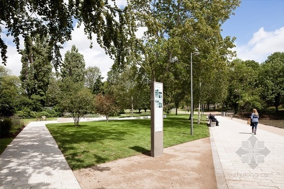 HTA設計的英國斯蒂夫尼奇城中心花園