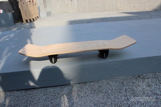 CODA設計的紐約由滑板廢棄材料制成的“派對墻”