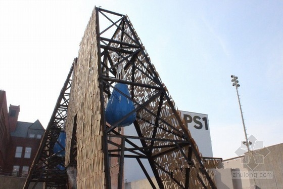 CODA設計的紐約由滑板廢棄材料制成的“派對墻”