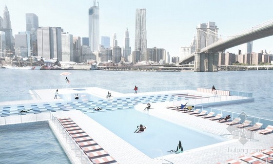 archie等設(shè)計(jì)的紐約水上漂浮過濾設(shè)施+pool