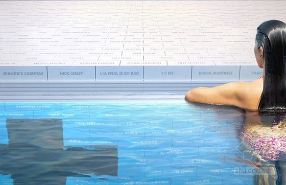 archie等設計的紐約水上漂浮過濾設施+pool