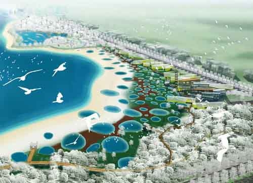 秦皇島濱海景觀帶