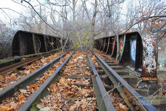 紐約市皇后區(qū)的鐵軌公園