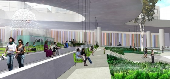 CMG設計的樞紐街景與奧斯卡公園