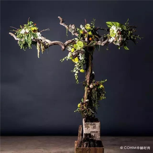 森林風景觀花藝 花藝設計:森林風景觀花藝跳出花藝同質化!