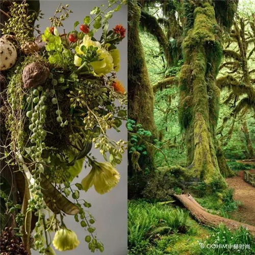 森林風景觀花藝 花藝設計:森林風景觀花藝跳出花藝同質化!