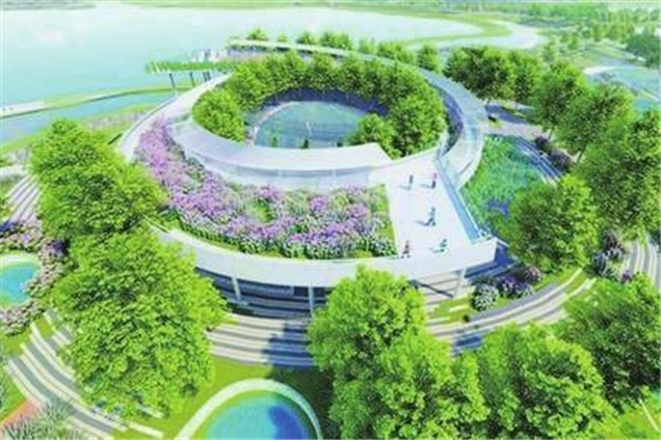 河北省第四屆園博會“山水邯鄲”進入內裝階段