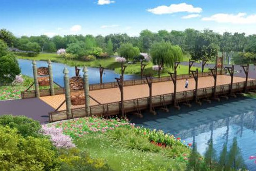 揚州世園會11座景觀橋梁主體完工