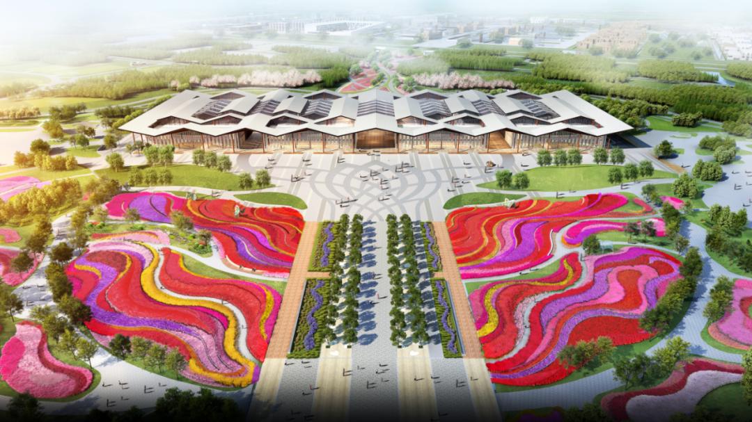 花博會建設進入沖刺階段,園區效果圖搶先看