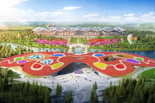 第十屆花博會室外展園集中開工