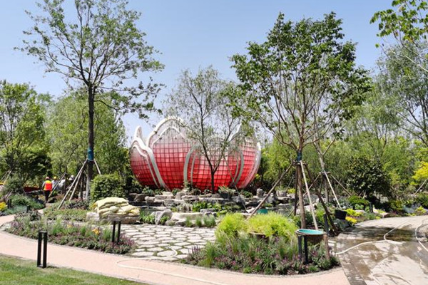 第十屆中國(guó)花博會(huì)山東展園展區(qū)即將精彩綻放