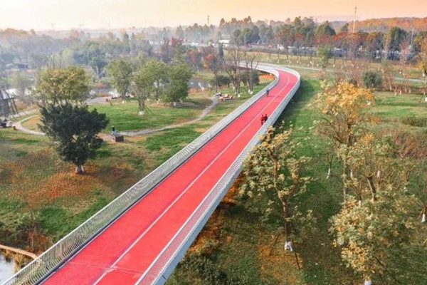 李翔寧等專家解成都環城生態公園