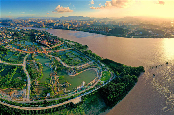 中國院丨廣東潮連島潮頭中央公園