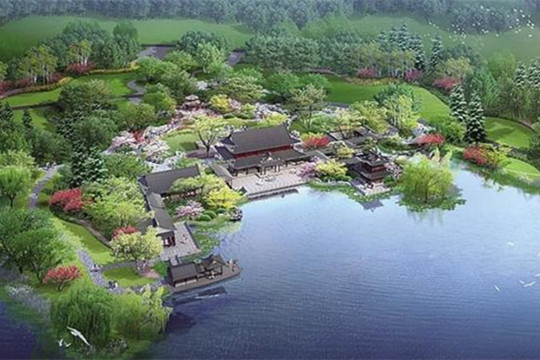 園博園滄州展園:濱水多景觀 河上列芳園