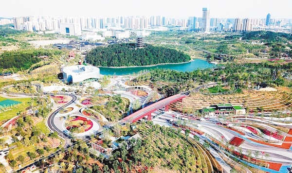 湖北省第三屆園博會荊門開幕