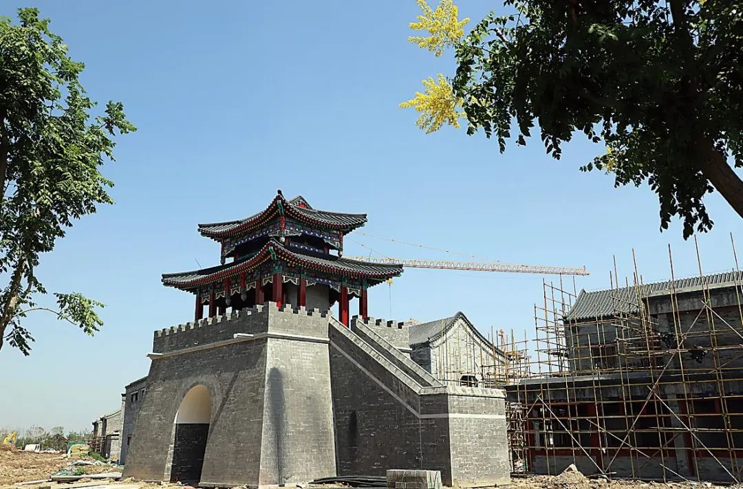 步行橋、碼頭駁岸……運河元素綻放滄州園博園