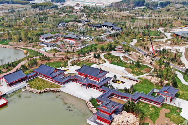 河北滄州：大運河畔園林美景期待激情綻放