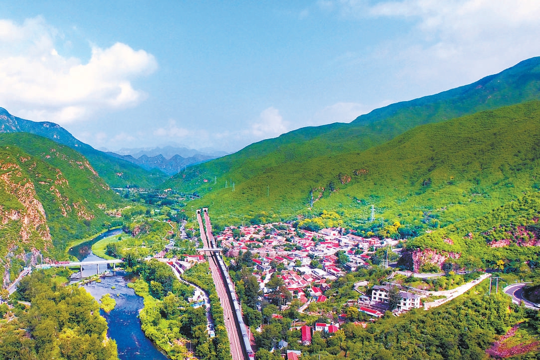 北京永定河山峽段將現(xiàn)湖溪相連水清岸美百里畫廊