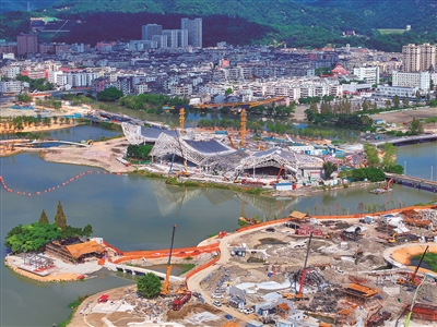 溫州園博園，一幅詩(shī)意園林畫(huà)卷徐徐展開(kāi)